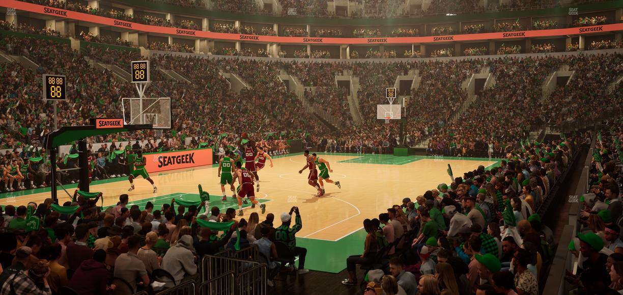 TD Garden - Section Loge 15 Seat View