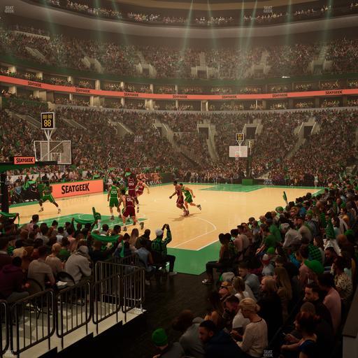 TD Garden - Section Loge 15 Seat View