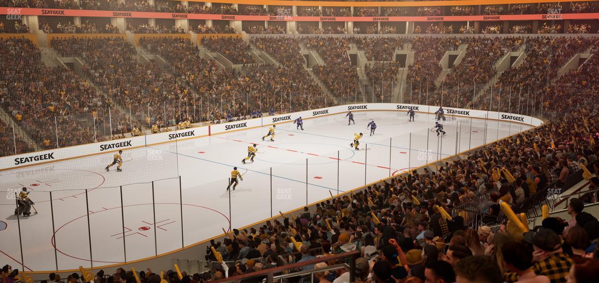 TD Garden - Section Loge 15 Seat View
