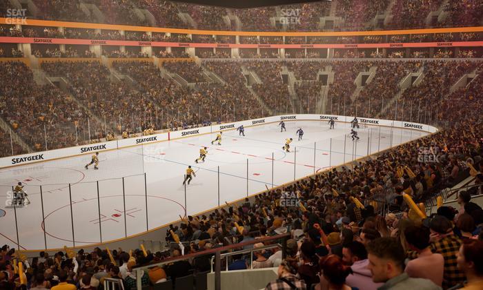 TD Garden - Section Loge 15 Seat View