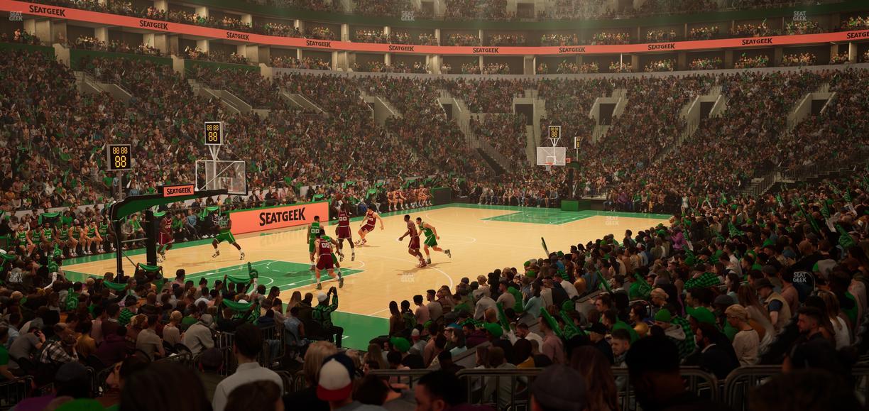 TD Garden - Section Loge 15 Seat View