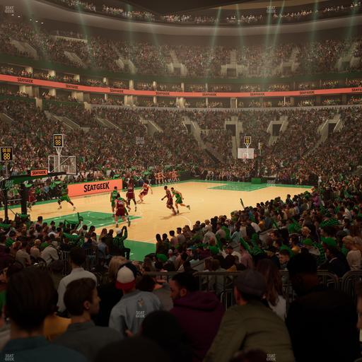 TD Garden - Section Loge 15 Seat View