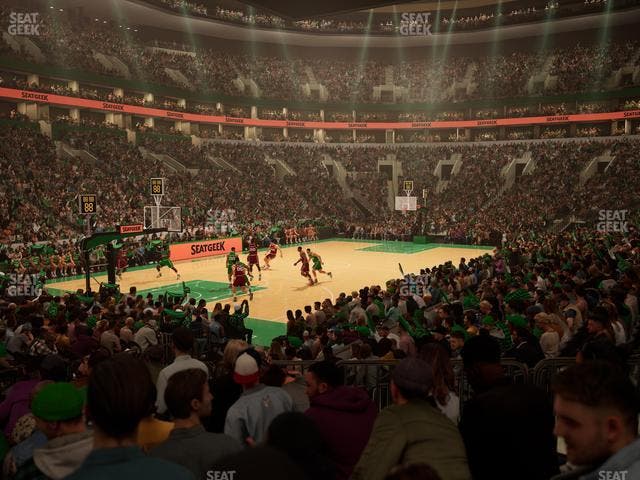 TD Garden - Section Loge 15 Seat View