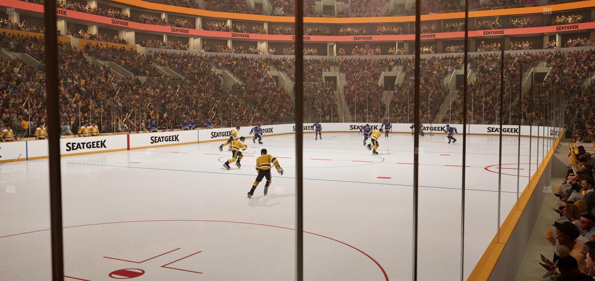 TD Garden - Section Loge 15 Seat View