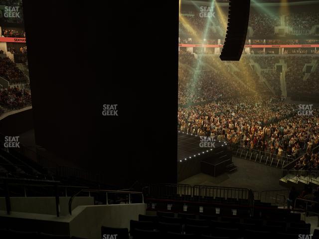 TD Garden - Section Loge 16 Seat View