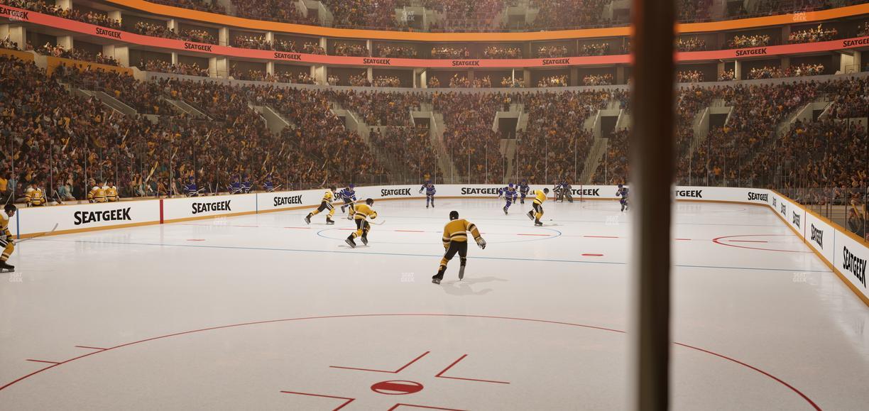 TD Garden - Section Loge 16 Seat View