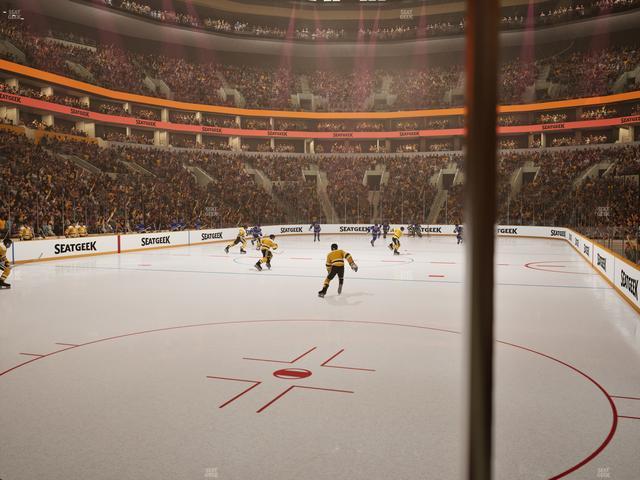 TD Garden - Section Loge 16 Seat View