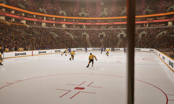 TD Garden - Section Loge 16 Seat View