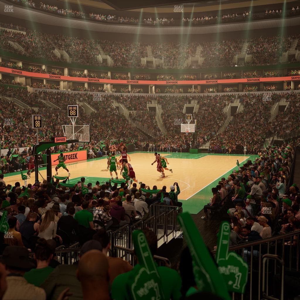 TD Garden - Section Loge 16 Seat View