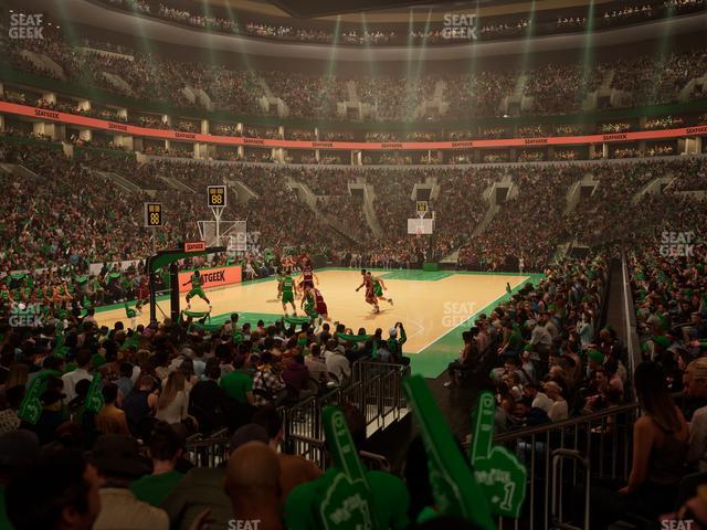 TD Garden - Section Loge 16 Seat View TD Garden - Section Loge 16 Seat View