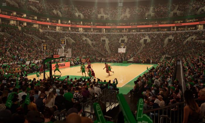 TD Garden - Section Loge 16 Seat View