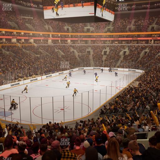 TD Garden - Section Loge 16 Seat View