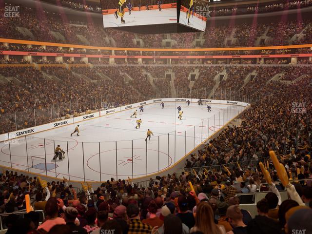 TD Garden - Section Loge 16 Seat View