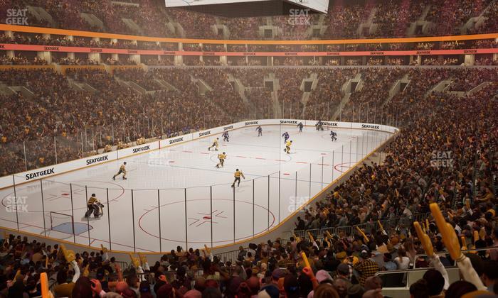 TD Garden - Section Loge 16 Seat View