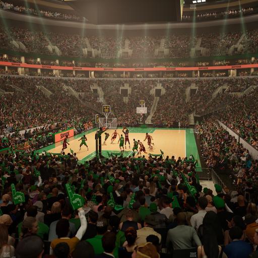 TD Garden - Section Loge 17 Seat View