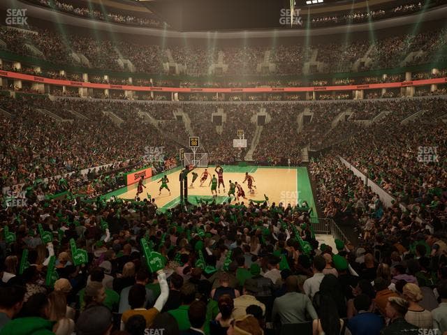 TD Garden - Section Loge 17 Seat View