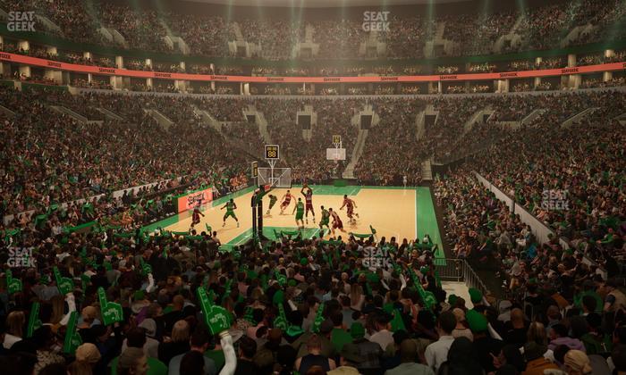 TD Garden - Section Loge 17 Seat View