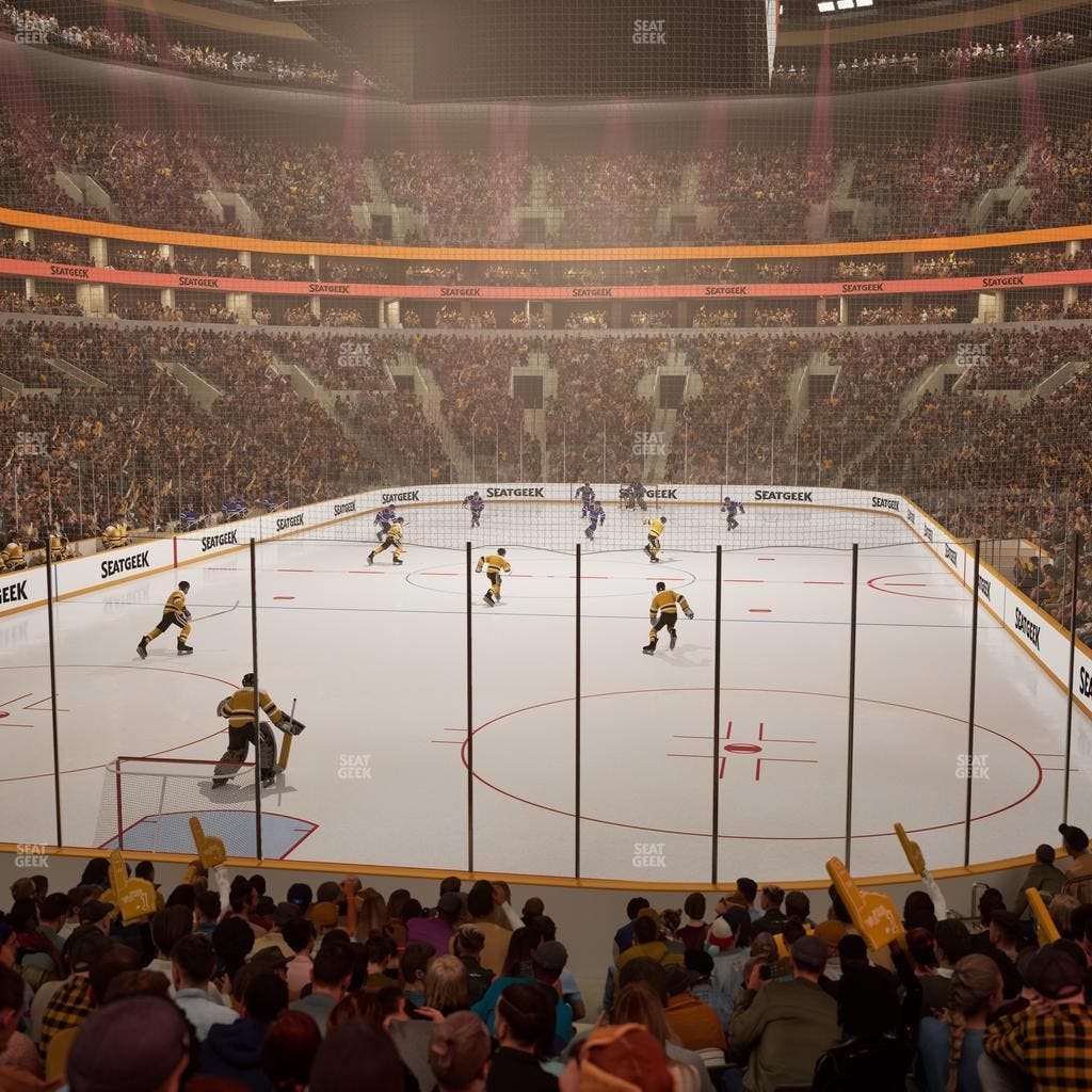 TD Garden - Section Loge 17 Seat View