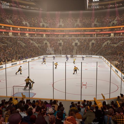 TD Garden - Section Loge 17 Seat View