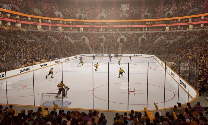 TD Garden - Section Loge 17 Seat View