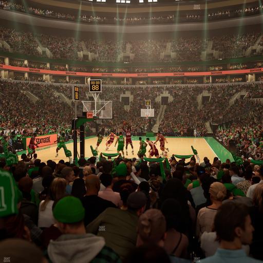 TD Garden - Section Loge 17 Seat View