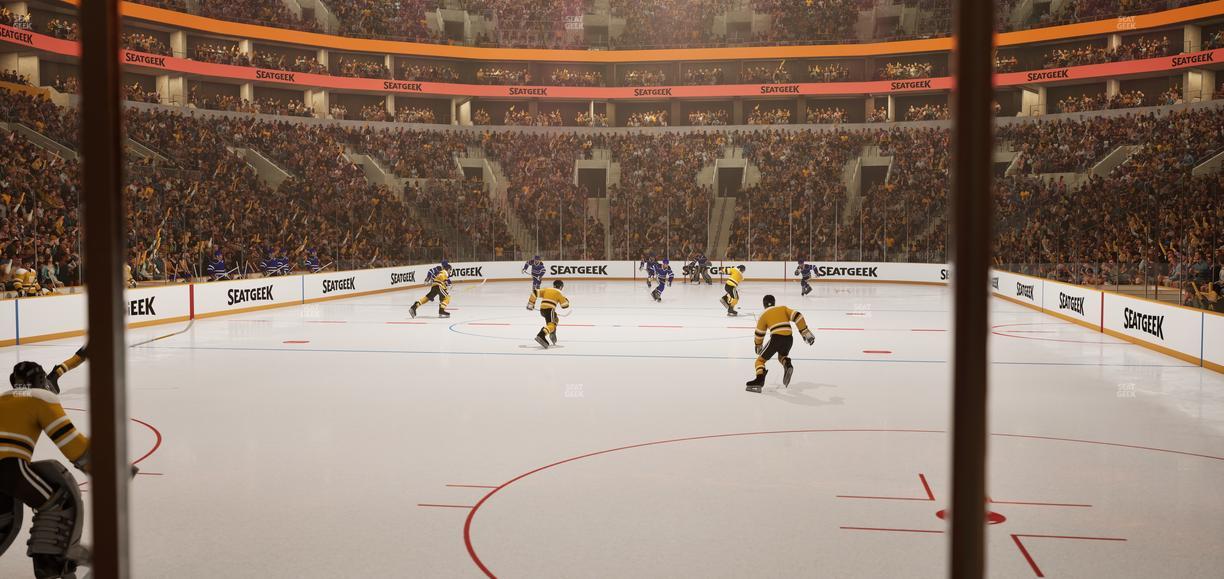 TD Garden - Section Loge 17 Seat View