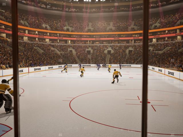 TD Garden - Section Loge 17 Seat View