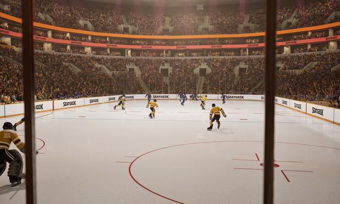 TD Garden - Section Loge 17 Seat View