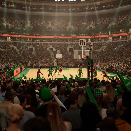 TD Garden - Section Loge 18 Seat View