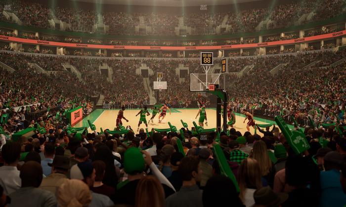 TD Garden - Section Loge 18 Seat View