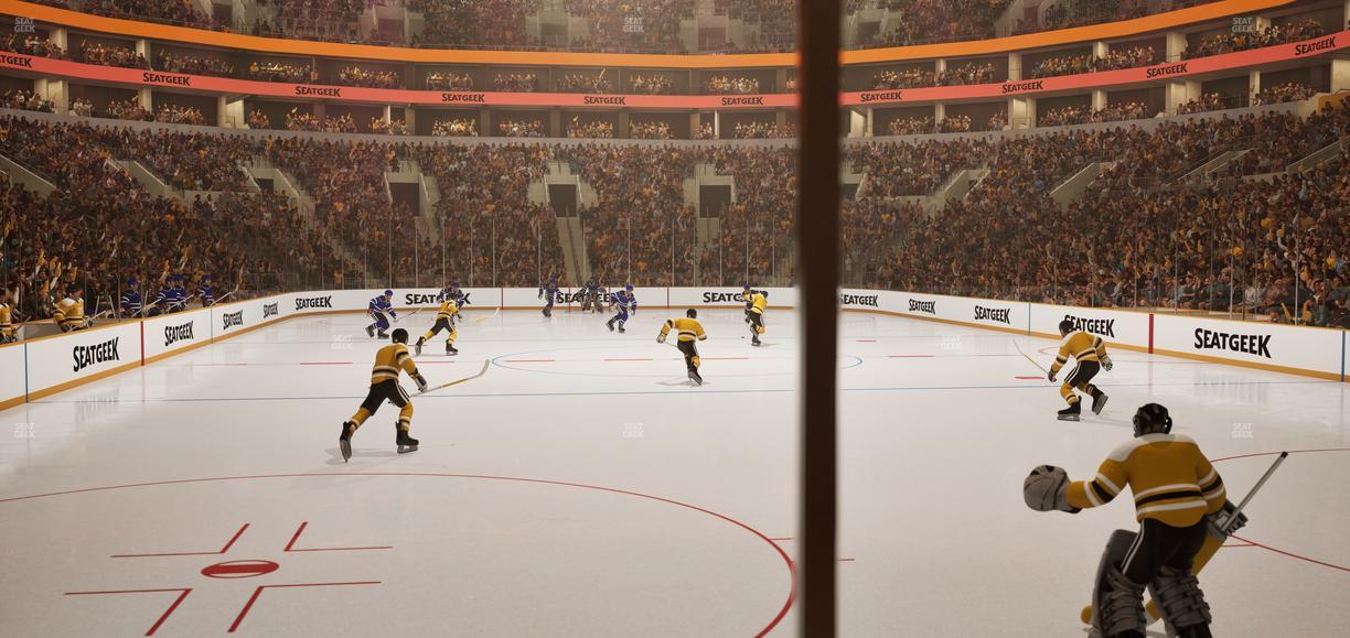 TD Garden - Section Loge 18 Seat View
