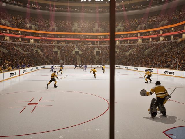 TD Garden - Section Loge 18 Seat View