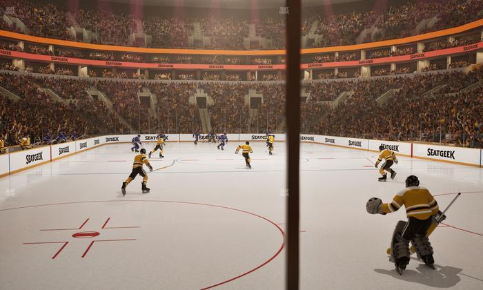 TD Garden - Section Loge 18 Seat View