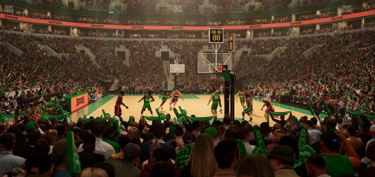 TD Garden - Section Loge 18 Seat View