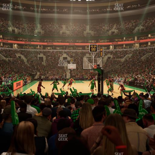 TD Garden - Section Loge 18 Seat View