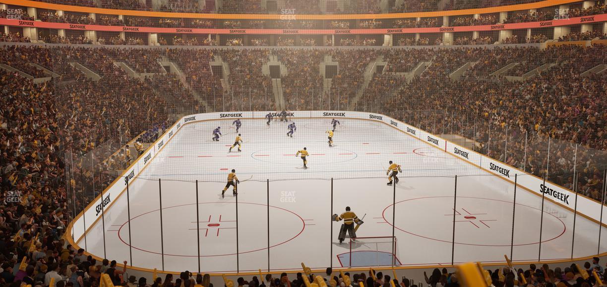 TD Garden - Section Loge 18 Seat View