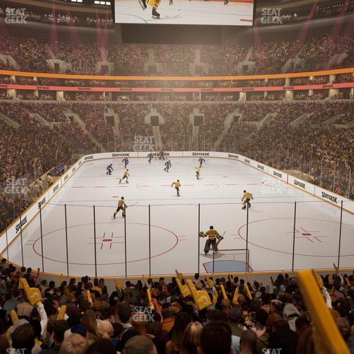 TD Garden - Section Loge 18 Seat View