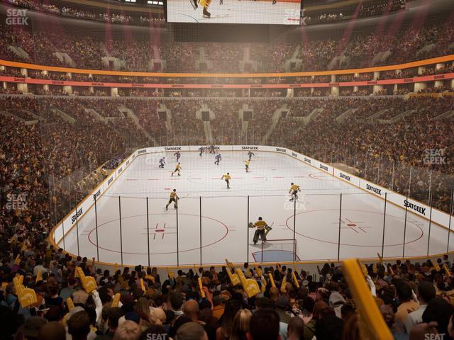 TD Garden - Section Loge 18 Seat View