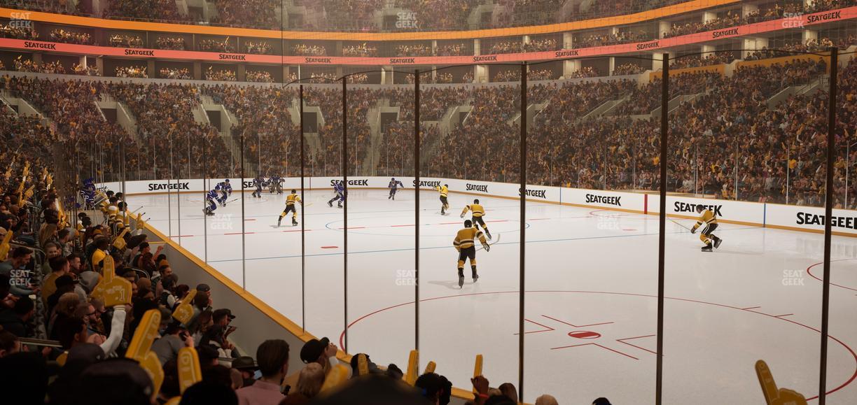 TD Garden - Section Loge 19 Seat View