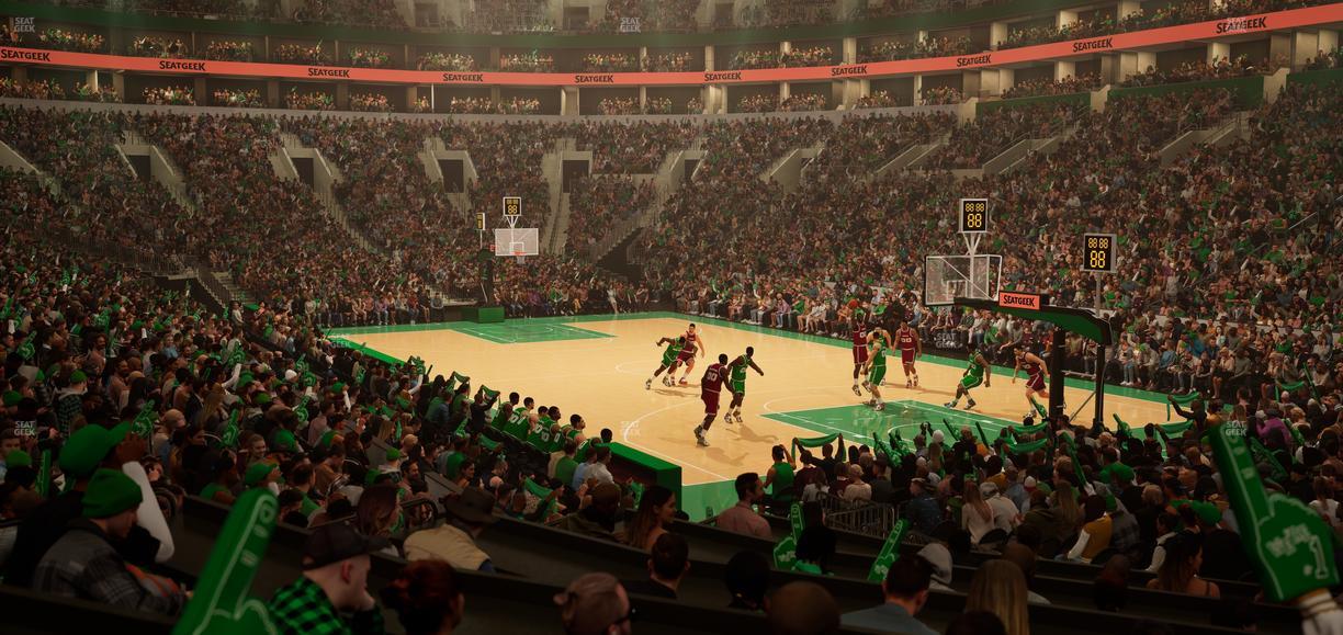 TD Garden - Section Loge 19 Seat View