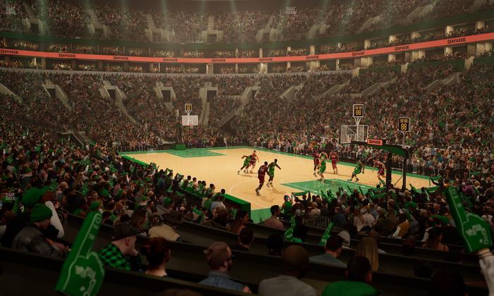 TD Garden - Section Loge 19 Seat View