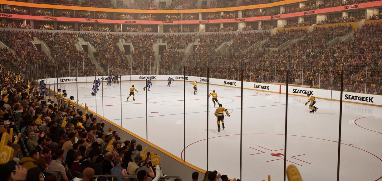 TD Garden - Section Loge 19 Seat View