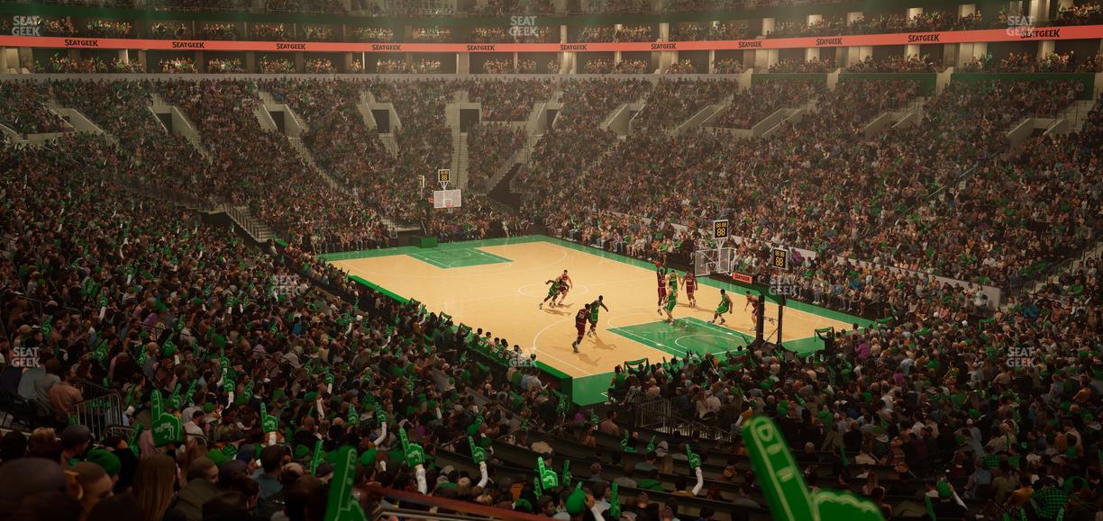 TD Garden - Section Loge 19 Seat View