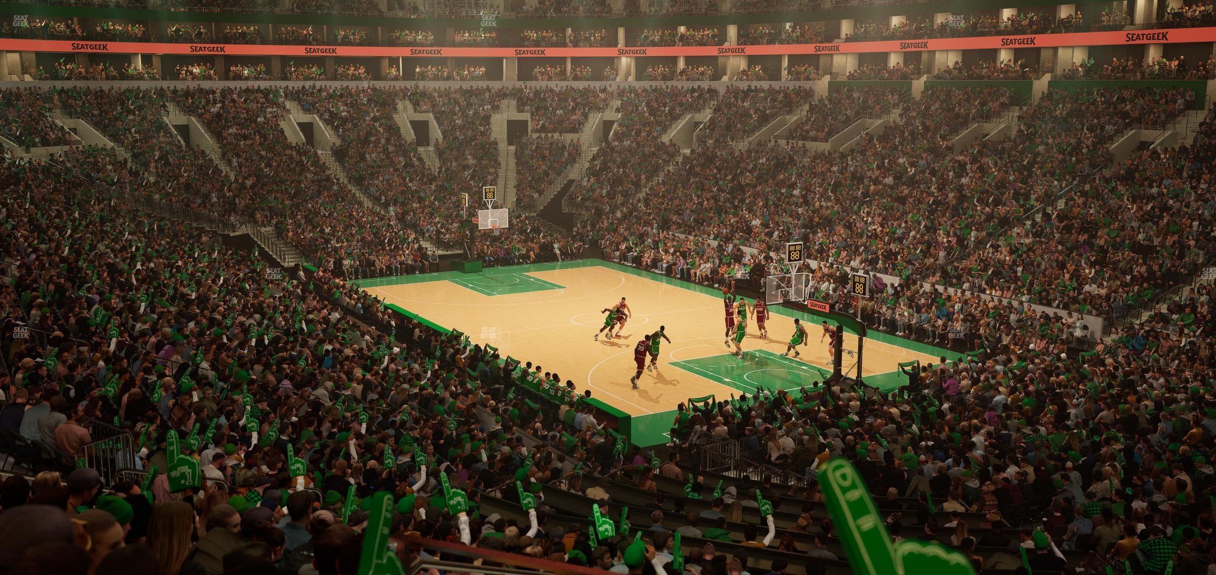 TD Garden - Section Loge 19 Seat View