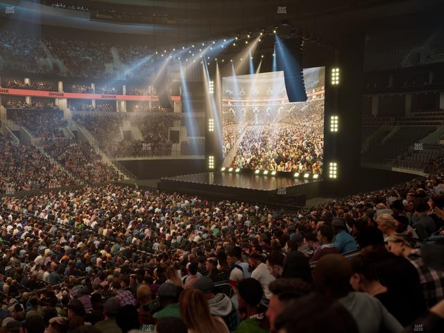 TD Garden - Section Loge 2 Seat View TD Garden - Section Loge 2 Seat View