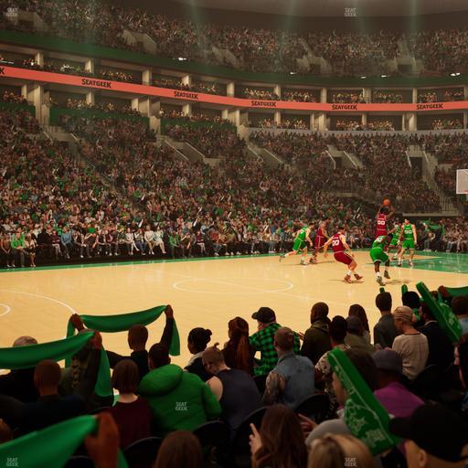 TD Garden - Section Loge 2 Seat View