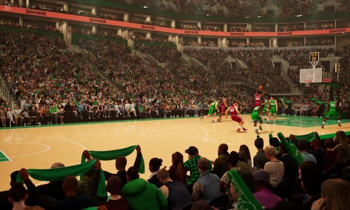 TD Garden - Section Loge 2 Seat View