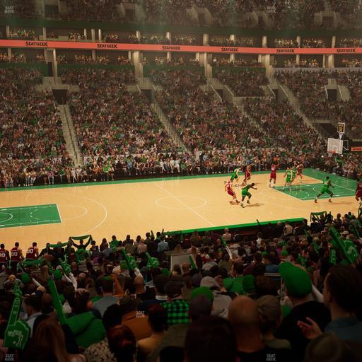 TD Garden - Section Loge 2 Seat View