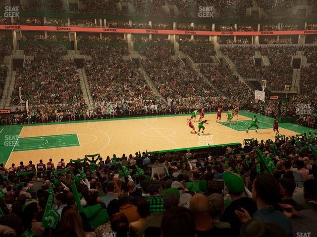 TD Garden - Section Loge 2 Seat View