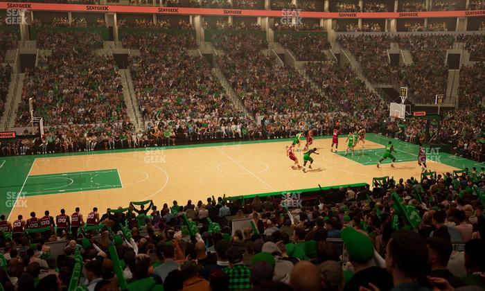 TD Garden - Section Loge 2 Seat View